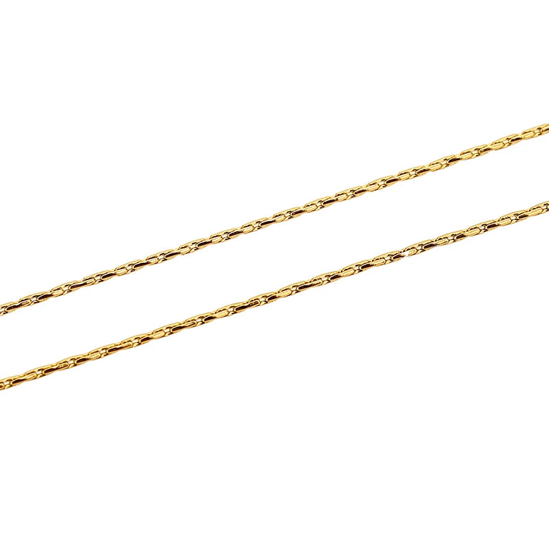 2m Stainless Steel Thin Chains for Diy Jewelry Making