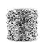 Stainless Steel Necklace Chains 2m Bulk Lot Supplies