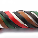 10x2mm Flat Leather Cord Rope For Jewelry Making
