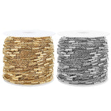 2m Stainless Steel Cuban Link Chains for Necklace Bracelet