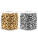 2m Stainless Steel Cuban Link Chains for Necklace Bracelet