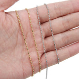 2m Stainless Steel Chains 1.5mm Necklace Ball Bead Lot