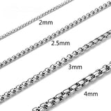 Stainless Steel Rope Pearl Chain Necklace for Pendant