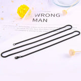 Stainless Steel Rope Pearl Chain Necklace for Pendant