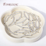 18K Plated Curved Tube Beads Connectors for Jewelry Making
