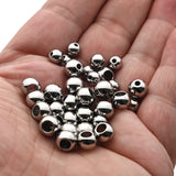 Stainless Steel Spacer Beads for Jewelry Making - Loose Ball Beads 2mm-10mm