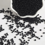 High Flash Opaque Round Spacer Glass Beads for DIY Sewing