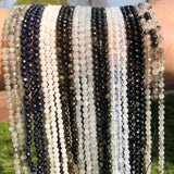 Faceted Natural Stone Beads Labradorite Howlite Turquoise Loose Beads