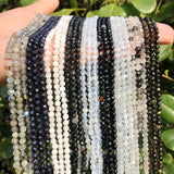 Faceted Natural Stone Beads Labradorite Howlite Turquoise Loose Beads