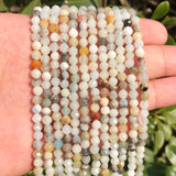 Faceted Natural Stone Beads Labradorite Howlite Turquoise Loose Beads