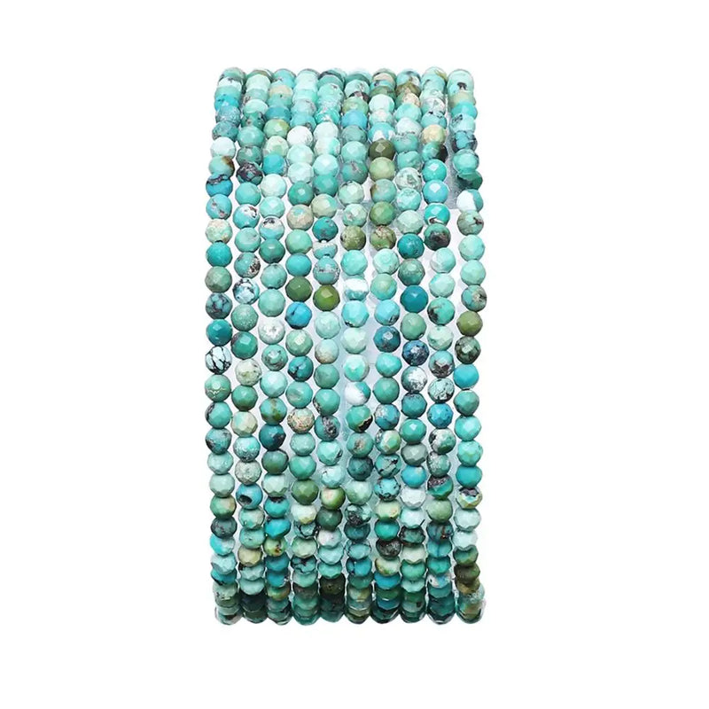 Faceted Crystal Pink Quartz Gemstone Beads 2mm 3mm 4mm