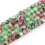 Natural Stone Epidote Zoisite Jaspers Round Loose Spacer Beads 15''