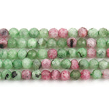 Natural Stone Epidote Zoisite Jaspers Round Loose Spacer Beads 15''