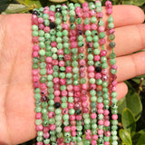 Natural Stone Epidote Zoisite Jaspers Round Loose Spacer Beads 15''