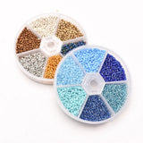 Czech Glass Seed Beads Set Charm Rondelle Spacer Beads for Jewelry Making