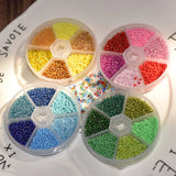 Czech Glass Seed Beads Set Charm Rondelle Spacer Beads for Jewelry Making