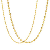 2mm/3mm Oval Beaded Chain Necklace, Ball Beaded Choker Layered Jewelry