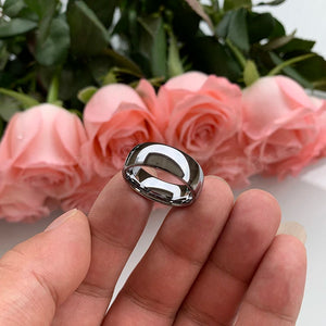 Tungsten Carbide Wedding Ring Couple 2mm-8mm Band Comfort Fit
