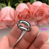 Tungsten Carbide Wedding Ring Couple 2mm-8mm Band Comfort Fit