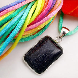 2mm 50Pcs Rainbow Satin Necklace Cords Adjustable Rope String Chain