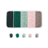 Glass Seed Beads Czech Charm Crystal Spacer Beads Set for Jewelry Making DIY