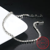 2mm Moissanite Tennis Bracelet Silver Fine Jewelry