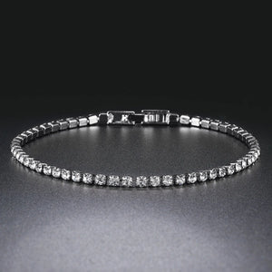 2mm Moissanite Tennis Bracelet 925 Sterling Silver Fine Jewelry