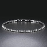 2mm Moissanite Tennis Bracelet 925 Sterling Silver Fine Jewelry