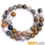 2mm Multicolor Ocean Agate Beads 15in Strand DIY Jewelry Bracelet Necklace