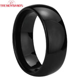 2mm Tungsten Carbide Wedding Band for Women Men High Polished Comfort Fit