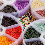 2mm Czech Glass Seed Beads Charm Crystal Spacer Seedbeads