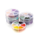 2mm Czech Glass Seed Beads Charm Crystal Spacer Seedbeads