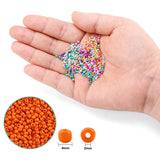 2mm Seed Bead Kit with Letter Beads Organizer Box