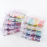 Czech Crystal Glass Seed Beads Alphabet Waist Beads Set for DIY Jewelry