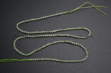 2mm Green Prehnite Stone Round Loose Beads