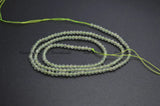 2mm Green Prehnite Stone Round Loose Beads
