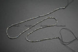 2mm Faceted Diamond Cutting Labradorite Stone Round Loose Beads