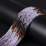 2mm Faceted Stone Beads Mix Quartzs Agates Jaspers Loose Spacer Bead