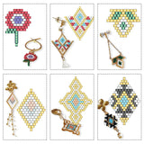 2mm Glass Seed Beads Belt Box Set DIY Embroidery Charm Seedbeads Rondelle Beads