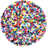 Glass Seed Beads Kit: Clasps, Cord, DIY Jewelry Making