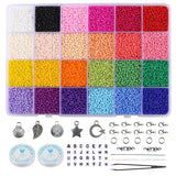 2mm Seed Beads Box Set for Jewelry Making DIY