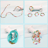 2mm Glass Seed Beads Craft Box for DIY Bracelets Necklaces Jewelry Making