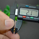 2mm Cross Shape Beads Plated Matte Finish Jewelry Making