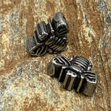 2mm Hole Stainless Steel Insect Bead Bee Metal Spacer Charms Beads