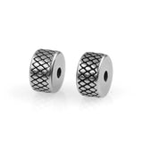 2mm Hole Stainless Steel Spacer Bead Charms for DIY Jewelry Making