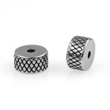 2mm Hole Stainless Steel Spacer Bead Charms for DIY Jewelry Making