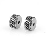 2mm Hole Stainless Steel Spacer Bead Charms for DIY Jewelry Making