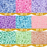 2mm Pearl Colors Charm Czech Glass Seed Beads for Jewelry Making