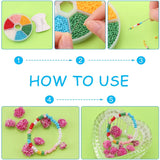 Seed Beads Set with Thread & Needle for Jewelry Making