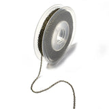 2mm SS Cable Rose Chain Silver Necklace Diy Jewelry Making Supplies